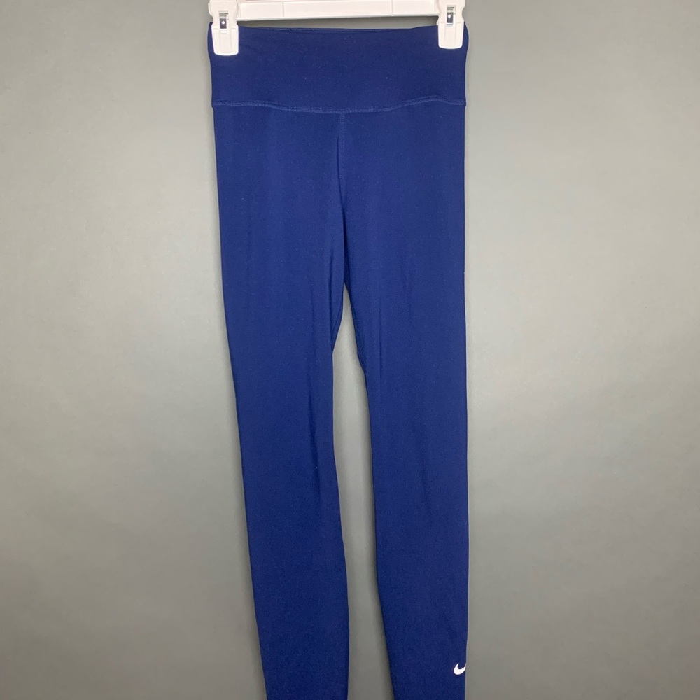 Blue nike leggings